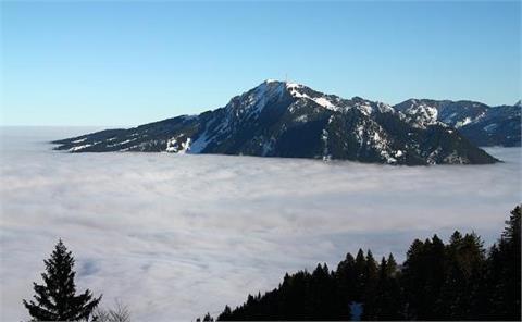 Ski Area with interesting Plot, Deutschland, Germany