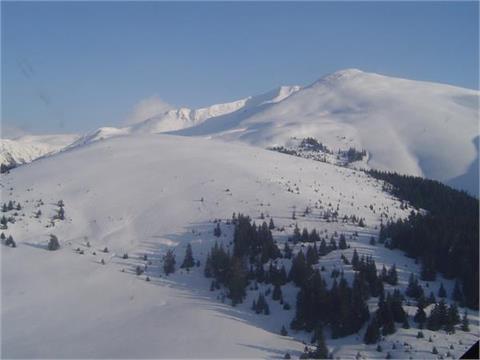 Nedeia Ski Resort, Karpaten, Rumänien 